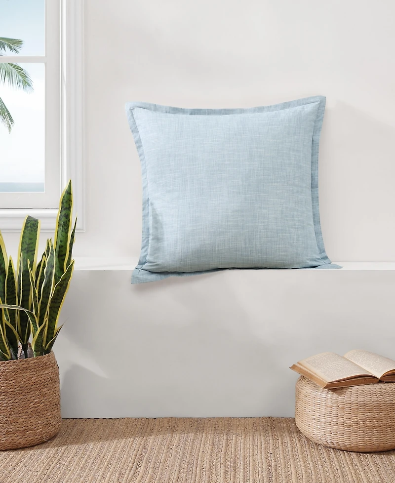 Tommy Bahama Home Ocean Bay Texture Cotton Sham, European