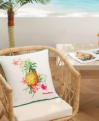 Tommy Bahama Home Pineapple Botanic Cotton Decorative Pillow, 20" x 20"