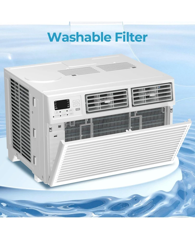 Cowsar 8000 Btu Window Air Conditioner for 350 Sq. Ft.