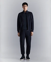 Mango Men's Regular-Fit Technical Zip-Up Sweatshirt