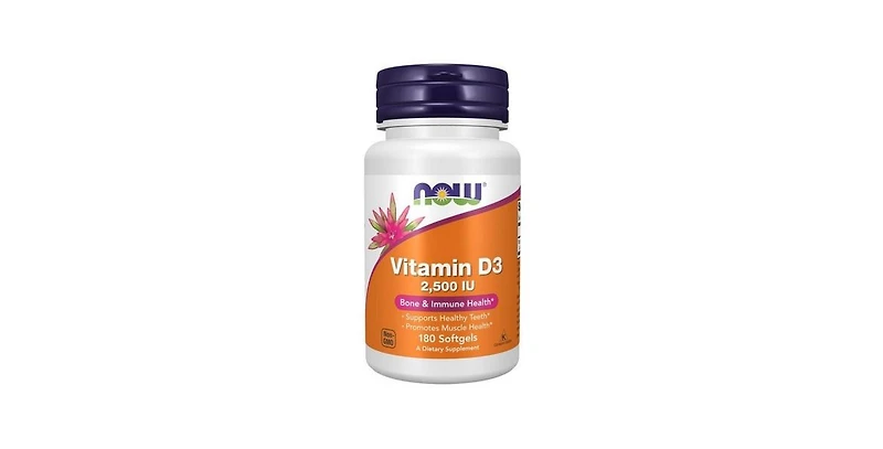 Now Foods Vitamin D3,2500 Iu,180 Softgels