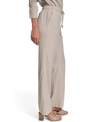 Calvin Klein Petite Pull-On Straight-Leg Pants