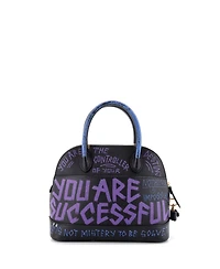 Pre-Owned Balenciaga Small Graffiti Ville Bag Leather