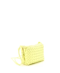 Pre-Owned Bottega Veneta Small Loop Crossbody Bag Intrecciato Nappa