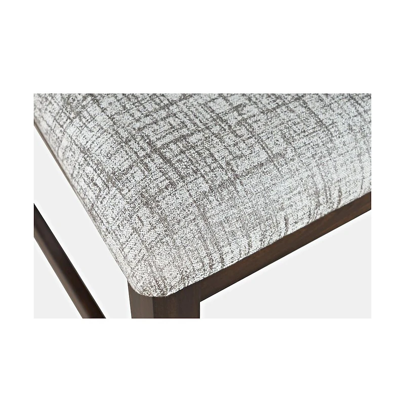 Jofran Urban Icon Contemporary Slotback Upholstered Counter Stool (Set of 2