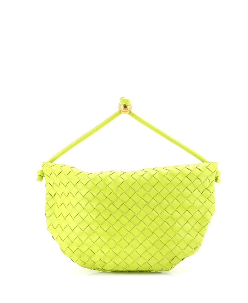 Pre-Owned Bottega Veneta Medium Turn Pouch Intrecciato Nappa