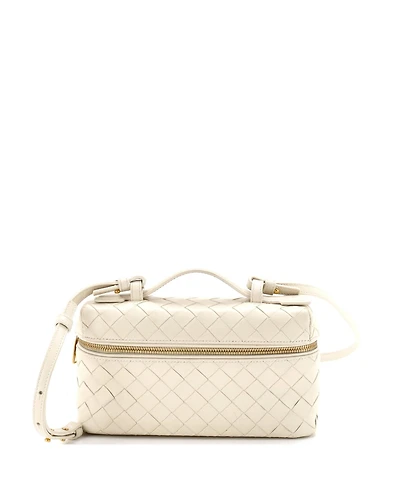 Pre-Owned Bottega Veneta Bang Bang Vanity Case Intrecciato Leather