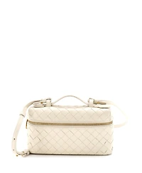 Pre-Owned Bottega Veneta Bang Bang Vanity Case Intrecciato Leather