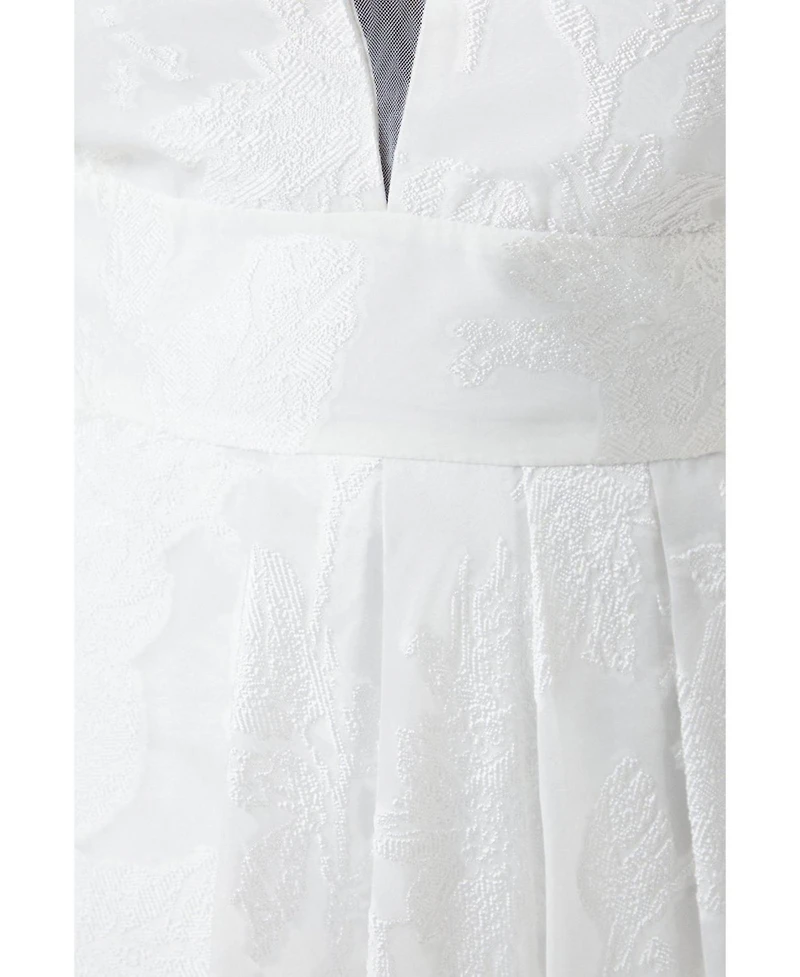 Coast Women's Plunge Neck Maxi Wedding Dress