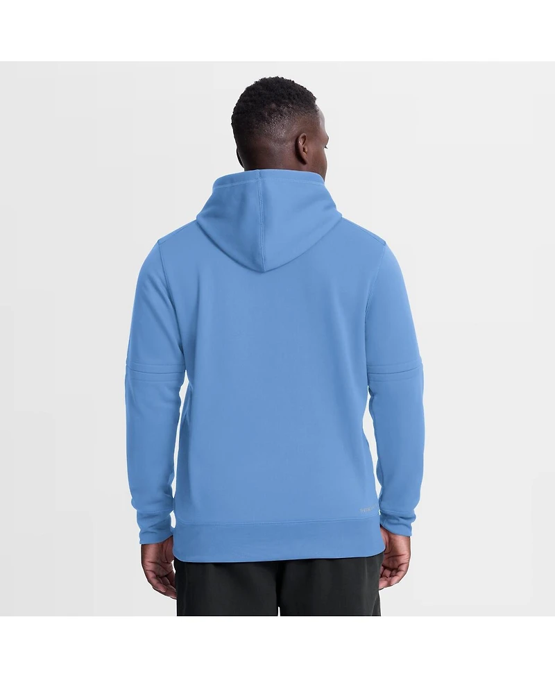 Nike Men's Light Blue Kansas City Royals Authentic Collection Therma-fit Hoodie