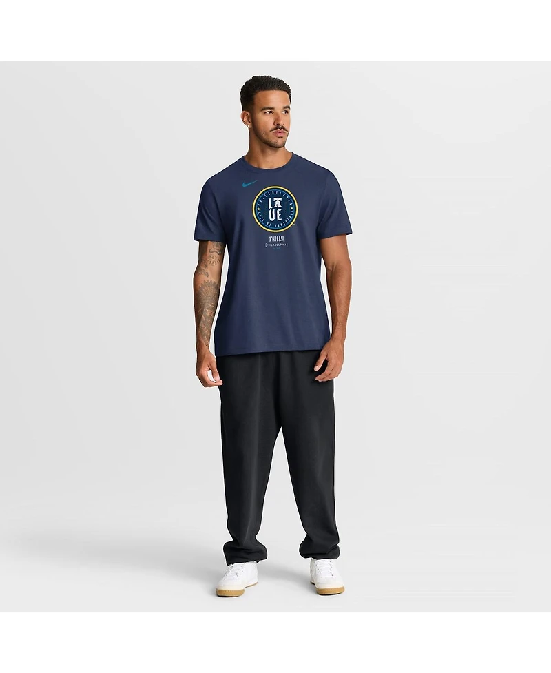 Nike Men's Navy Philadelphia Phillies City Connect Wordmark T-Shirt