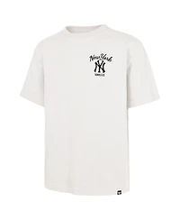 '47 Brand Men's Cream New York Yankees Souvenir Eagle Foundation T-Shirt