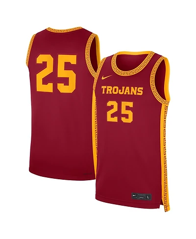 Nike Men's 25 Cardinal Usc Trojans Road Replica Basketball Jersey