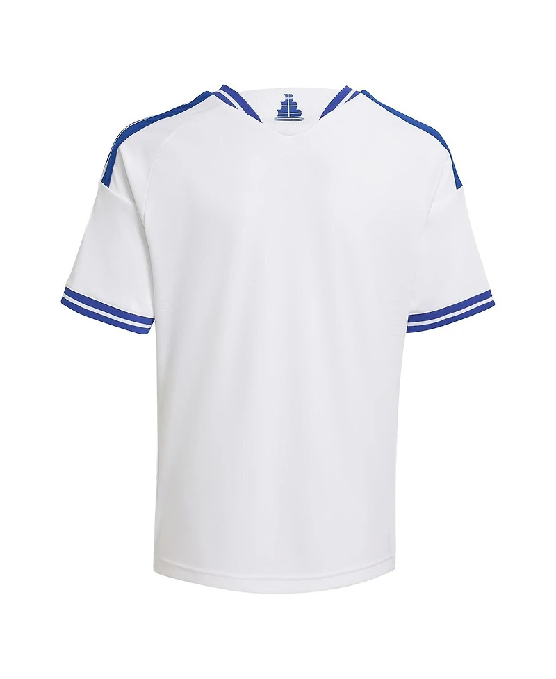 Adidas Big Boys and Girls White Greece National Team Fifa x World Cup 2026 Replica Jersey