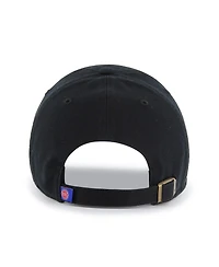 '47 Brand Men's Black Detroit Pistons Core Logo Clean Up Adjustable Hat