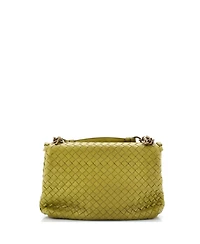 Pre-Owned Bottega Veneta Small Olimpia Crossbody Bag Intrecciato Nappa