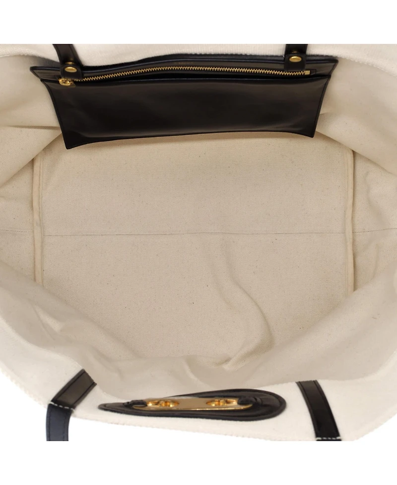 Pre-Owned Celine Cabas Maillon Triomphe Bag Canvas