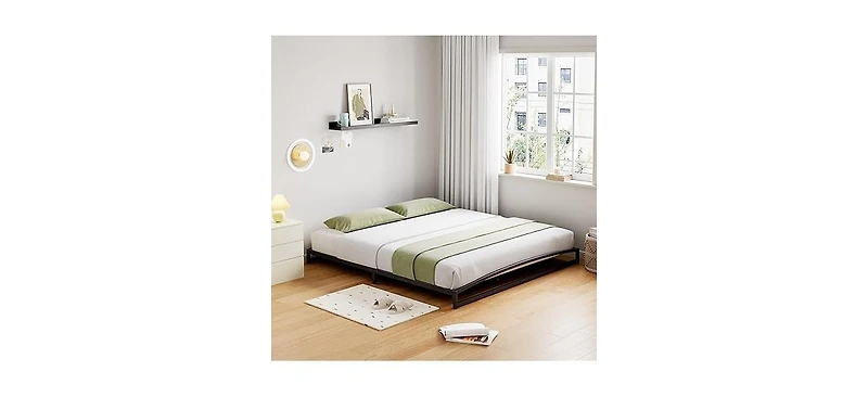 gaomon King 6 Inch Metal Platform Bed Frame