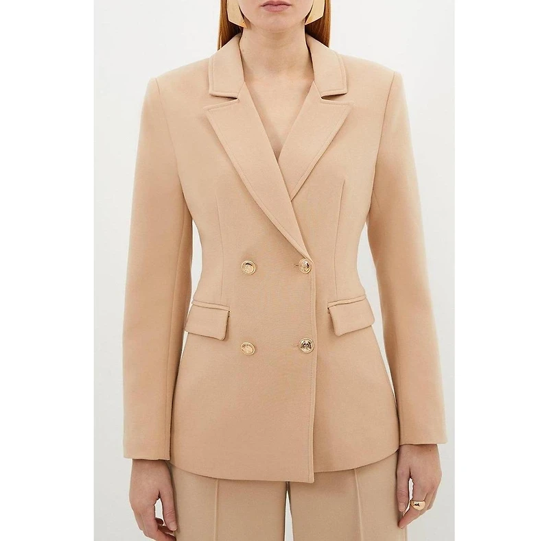 Karen Millen Women's Tailored Doubled Breasted Blazer