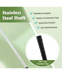 Hongge Junior Mallet Putter Individual Gold Club for 8-10 years old Kids