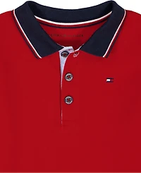 Tommy Hilfiger Baby Boys' Polo Short-Sleeve Romper