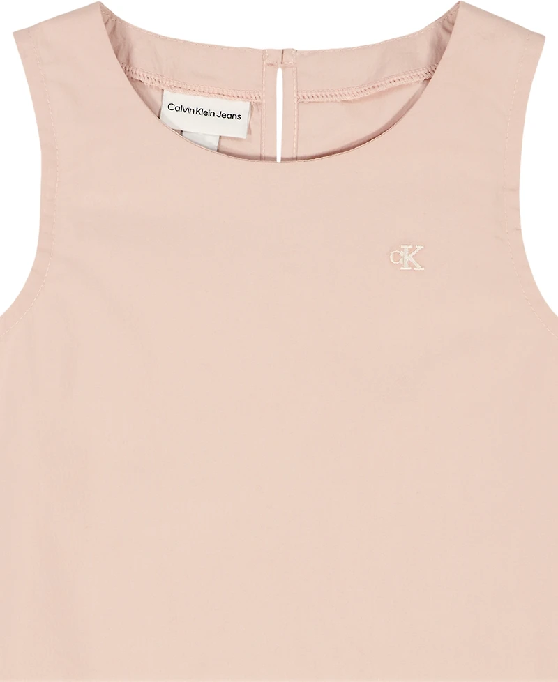 Calvin Klein Baby Girls' Sleeveless Tank Top and Pants,2-Piece Set