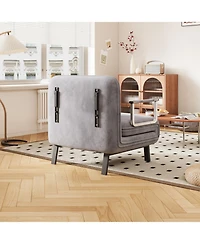 Streamdale Furniture Tri-Fold Sofa Bed with Adjustable Backrest