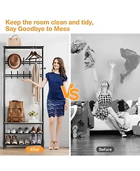 gaomon 60cm Entryway Hall Tree