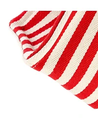 Pre-Owned Celine Small Cabas Thais Tote Triomphe Striped Canvas