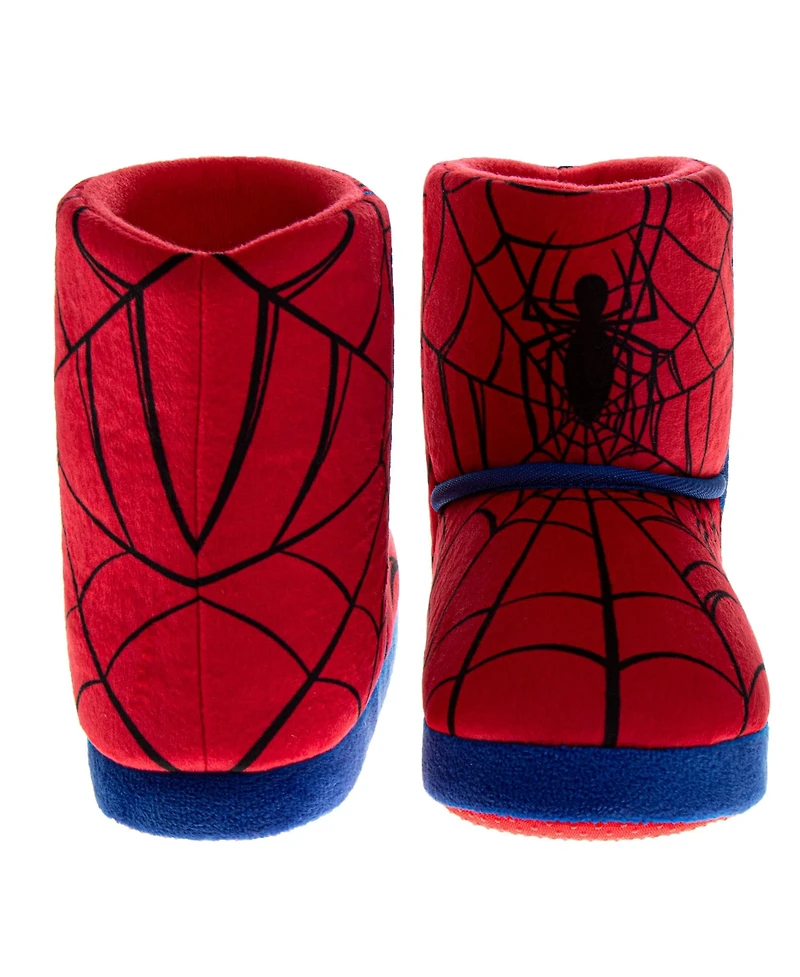 Spider-Man Toddler Spiderman Kids' Slippers Cozy, Plush