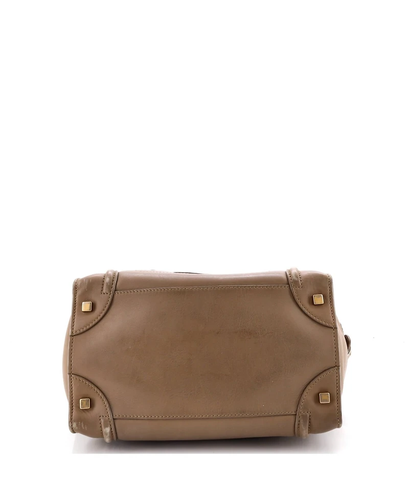 Pre-Owned Celine Mini Luggage Bag Smooth Leather