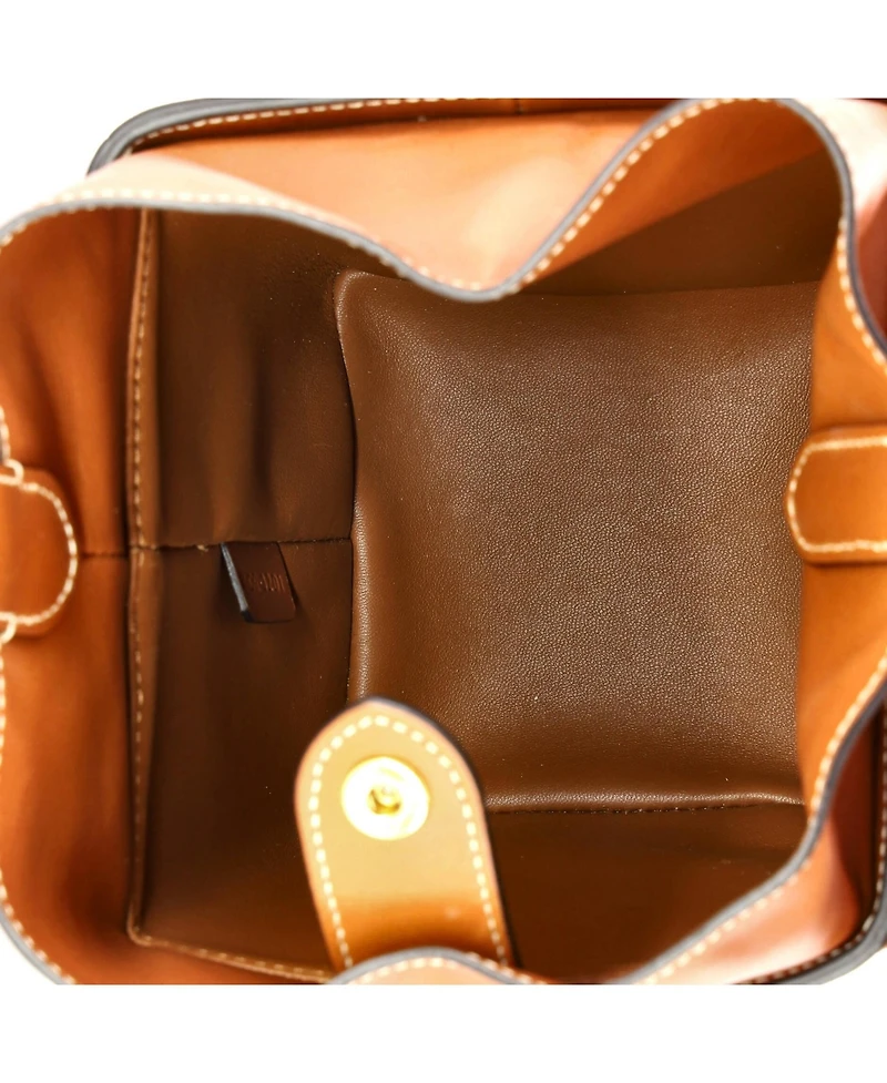 Pre-Owned Celine Strap Box Top Handle Bag Leather