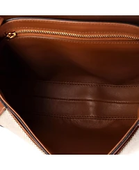 Pre-Owned Celine Medium Besace 16 Bag Canvas and Leather