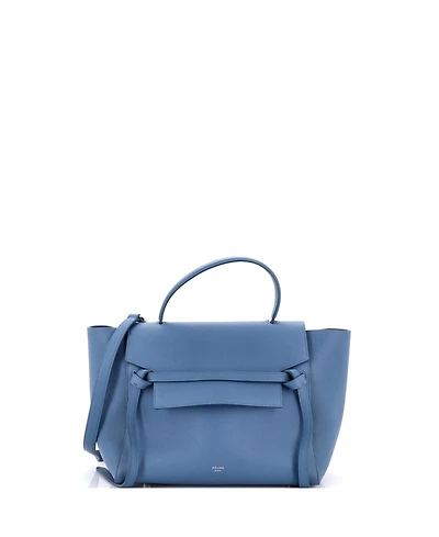 Pre-Owned Celine Mini Belt Bag Textured Leather