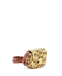 Pre-Owned Celine Mini Claude Shoulder Bag Printed Triomphe Coated Canvas