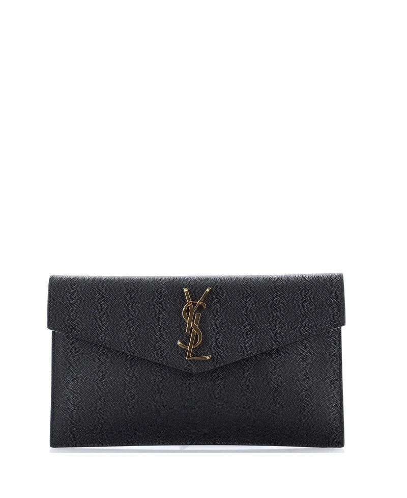 Pre-Owned Saint Laurent Uptown Pouch Leather