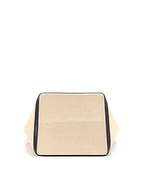 Pre-Owned Celine Large Vertical Square Cabas Tote Canvas with Leather