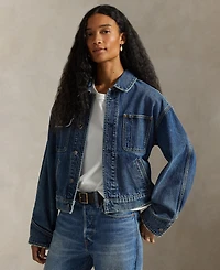 Polo Ralph Lauren Women's Spread Collar Denim Jacket