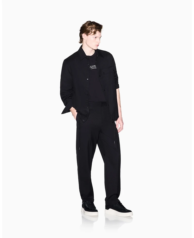 A|X Armani Exchange Men's Short Sleeve Fun Wording T-Shirt