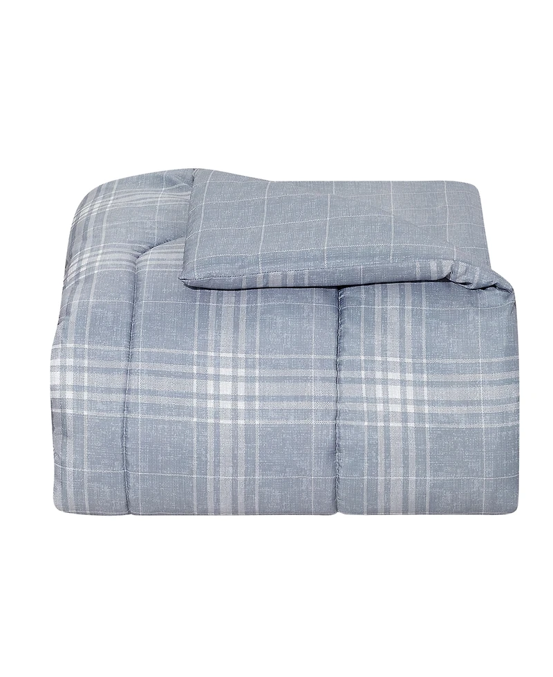 Macy's Benjamin Plaid Reversible 3-Pc. Comforter Sets