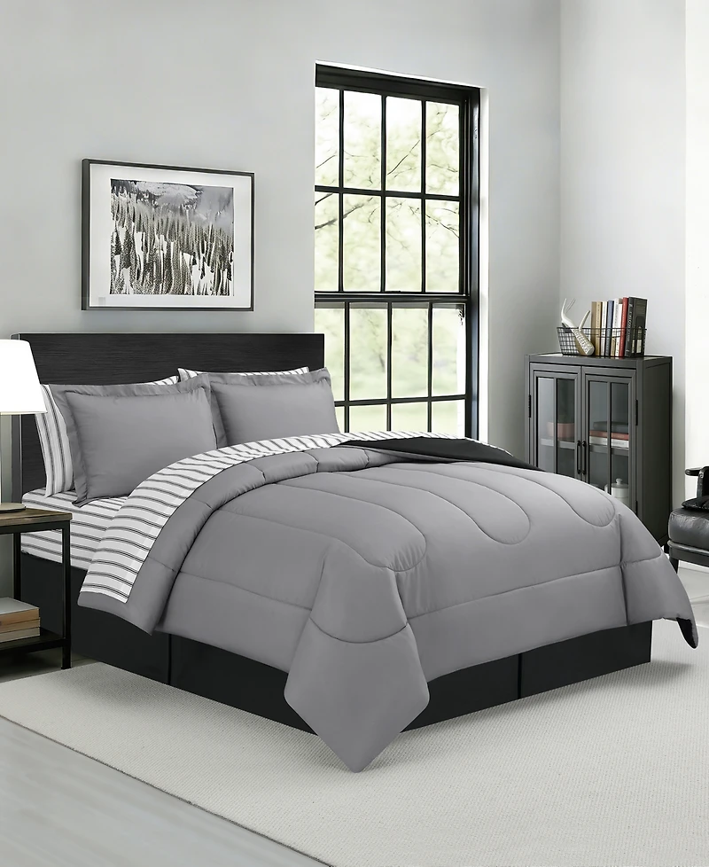 Macy's Drew Reversible 8-Pc. Comforter Sets