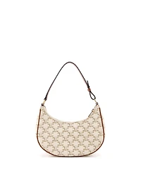 Pre-Owned Celine Ava Bag Triomphe Coated Canvas