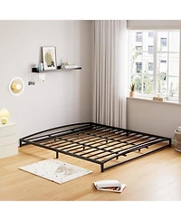gaomon California King 6 Inch Metal Platform Bed Frame