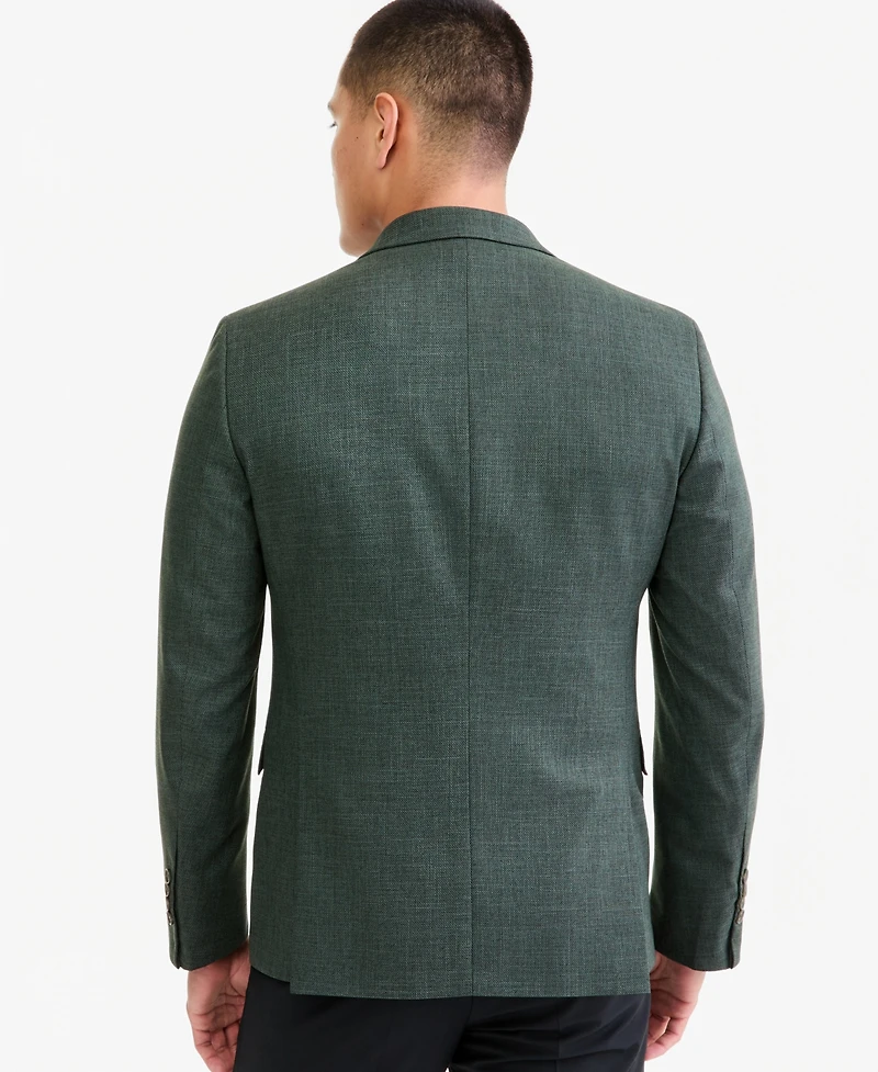 Kenneth Cole Reaction Men's Slim-Fit Techni-Cole Solid Weave Sport Coat