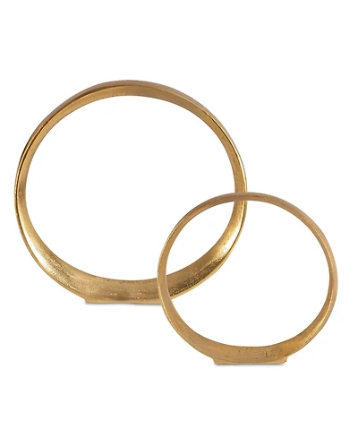 Uttermost Jimena Ring Sculptures, Set of 2