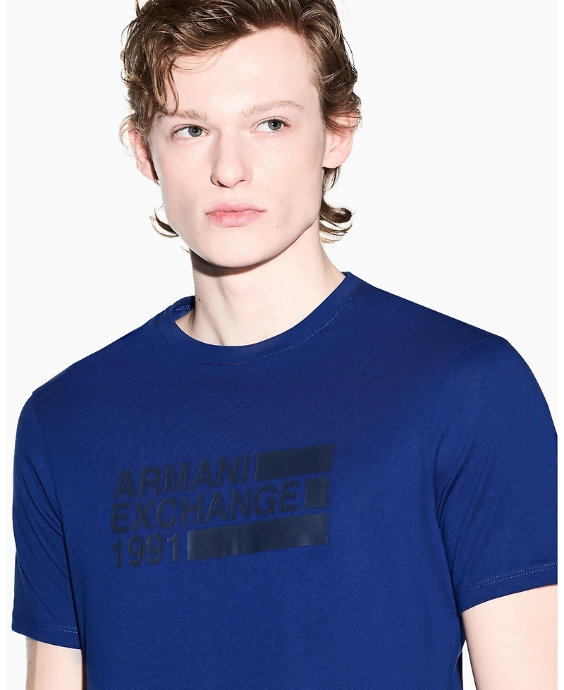 A|X Armani Exchange Men's Short Sleeve Logo T-Shirt