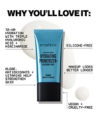 Smashbox Photo Finish Hydrating Primerizer+ Silicone-Free Primer, 0.3 oz.