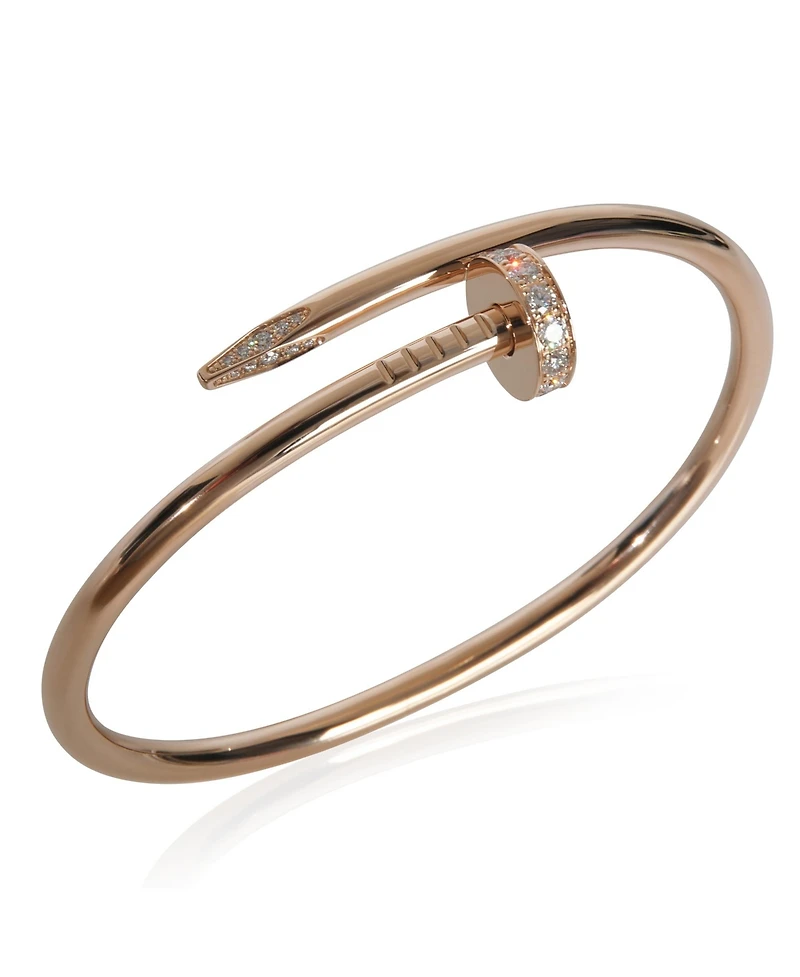 Cartier Rose Gold Diamond Juste Un Clou Bracelet