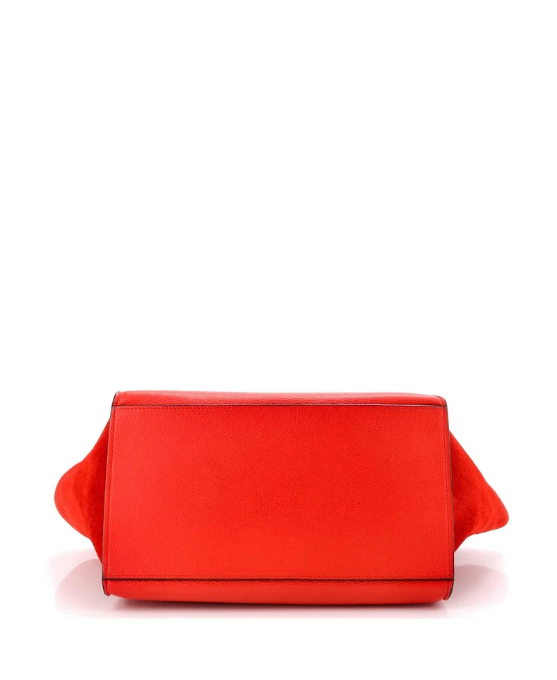 Pre-Owned Celine Medium Trapeze Bag Leather