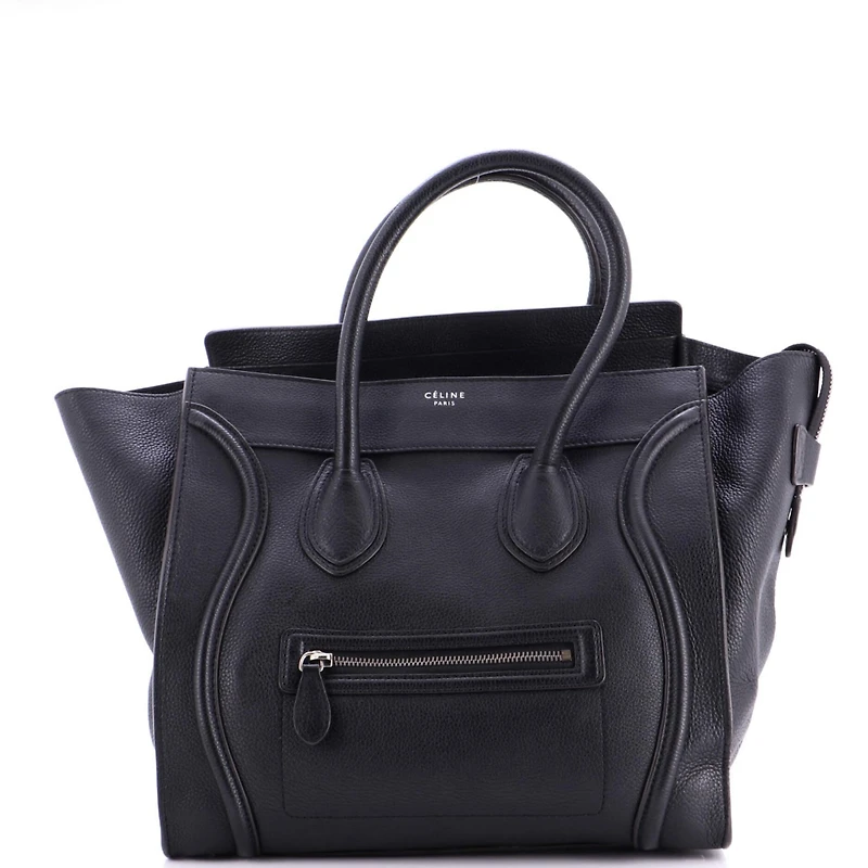 Pre-Owned Celine Mini Luggage Bag Grainy Leather
